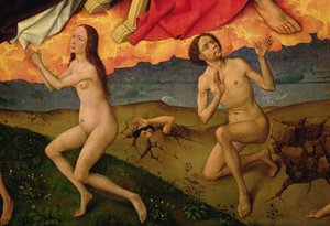 El Juicio Final, detalle de la resurrección de los muertos, c.1445-50